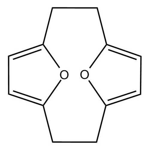 [2.2](2,5)Furanophane (13,14-Dioxatricyclo[8.2.1.1^(4,7)]tetradeca-4,6,10,12-tetraene)