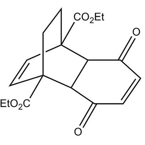 1,4-Dicarbethoxy-1,3-cyclohexadiene:1,4-benzoquinone D.A. Adduct