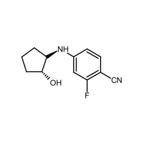 2-fluoro-4-{[(1R,2R)-2-hydroxycyclopentyl]amino}benzonitrile